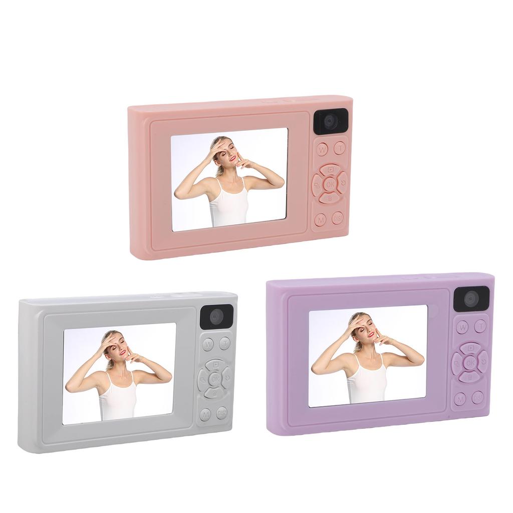 Digital Camera 1080P 48MP Rainproof Long Battery Life Double Lens Travel Camera with Fill Light for 