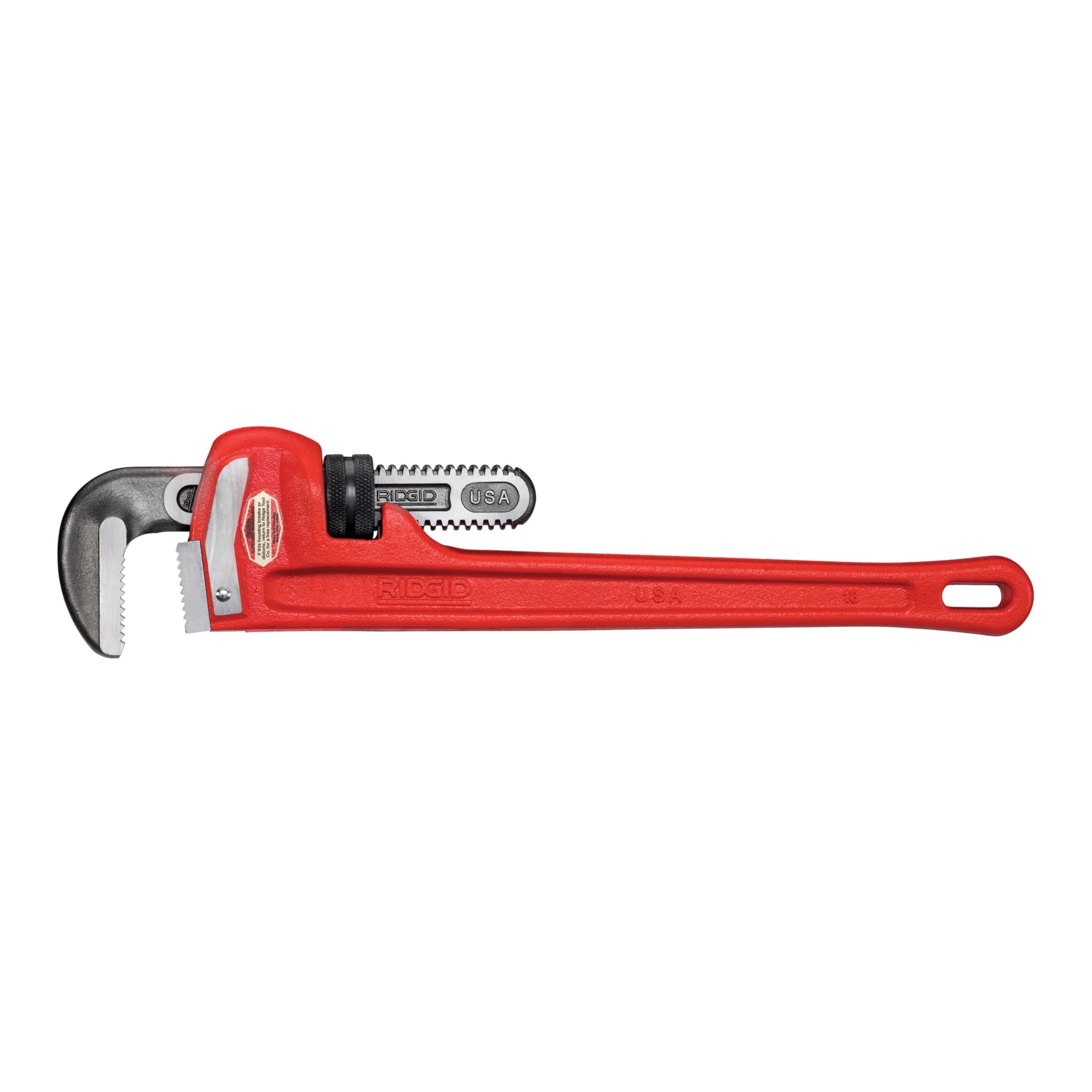 

Rigid Straight Pipe 18HD Heavy-Duty Wrench, 450mm,