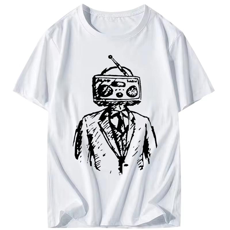 The Latest Men's Pure Cotton T-shirt of 2025 Is Comfortable, Breathable and Of High Quality. It's A Must-have for Festivals