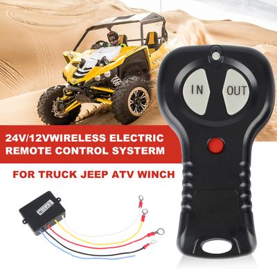 Winch Remote Control System 12V/24V For Jeep Off-road ATV Truck Handset Switch Controller Wireless