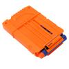 Soft   Clip Plastic Cartridge Magazine Toy   (5   Transparent Orange)