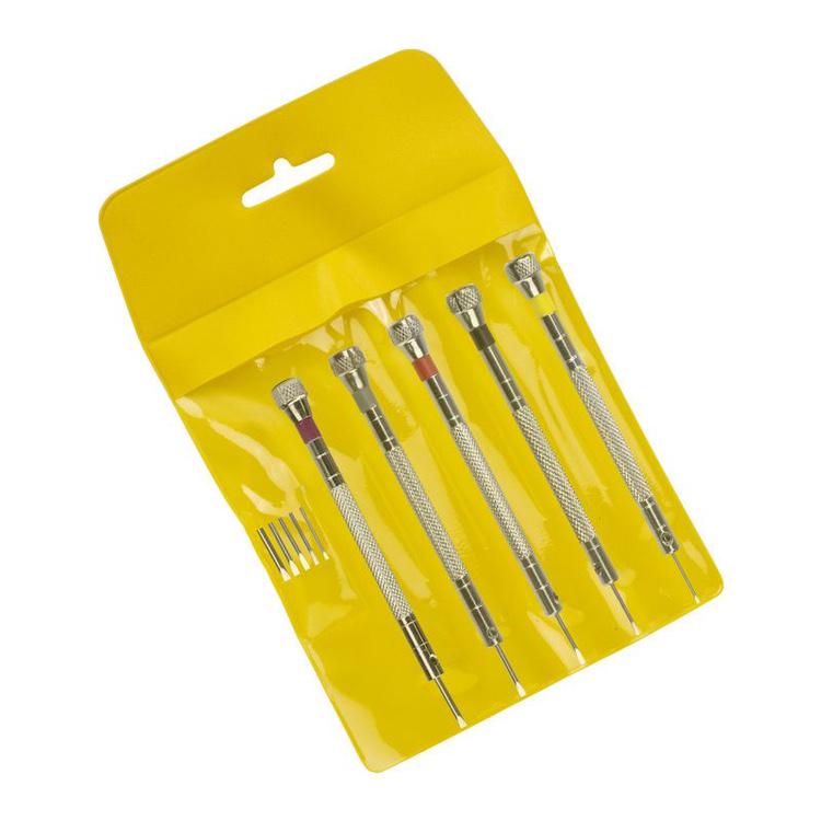 Mini Screwdriver Set for Watch & Eyeglass Repair - Flathead & Phillips Tools