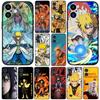 Namikaze Minato Narutos Uchiha Sasuke Phone Cover for Xiaomi Redmi Note 12 10 11 9 8 Pro 10C 12C 9T 9A Note11 Note12 5G 4G Case