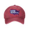 Stolz darauf, ein Amerikaner zu sein Passform Unisex Damen Baseballkappen Used Gewaschene Kappe Vintage Outdoor Alle Jahreszeiten Reise Verstellbare Mütze