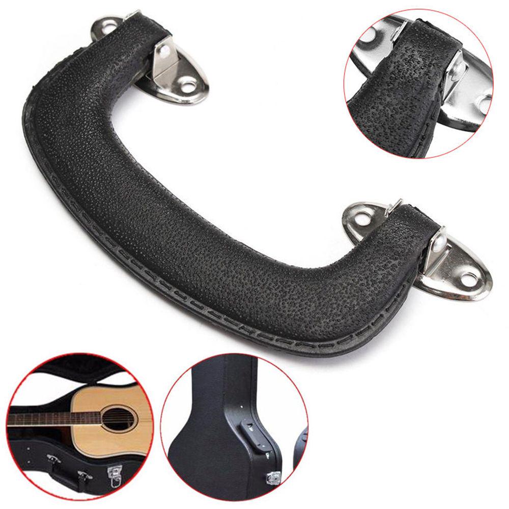 Maniglia Portatile Nera in Plastica da 152mm per Custodia di Chitarra Sostituzione Maniglia per Valigia Scatola Bagaglio Maniglia per Borsa Accessori