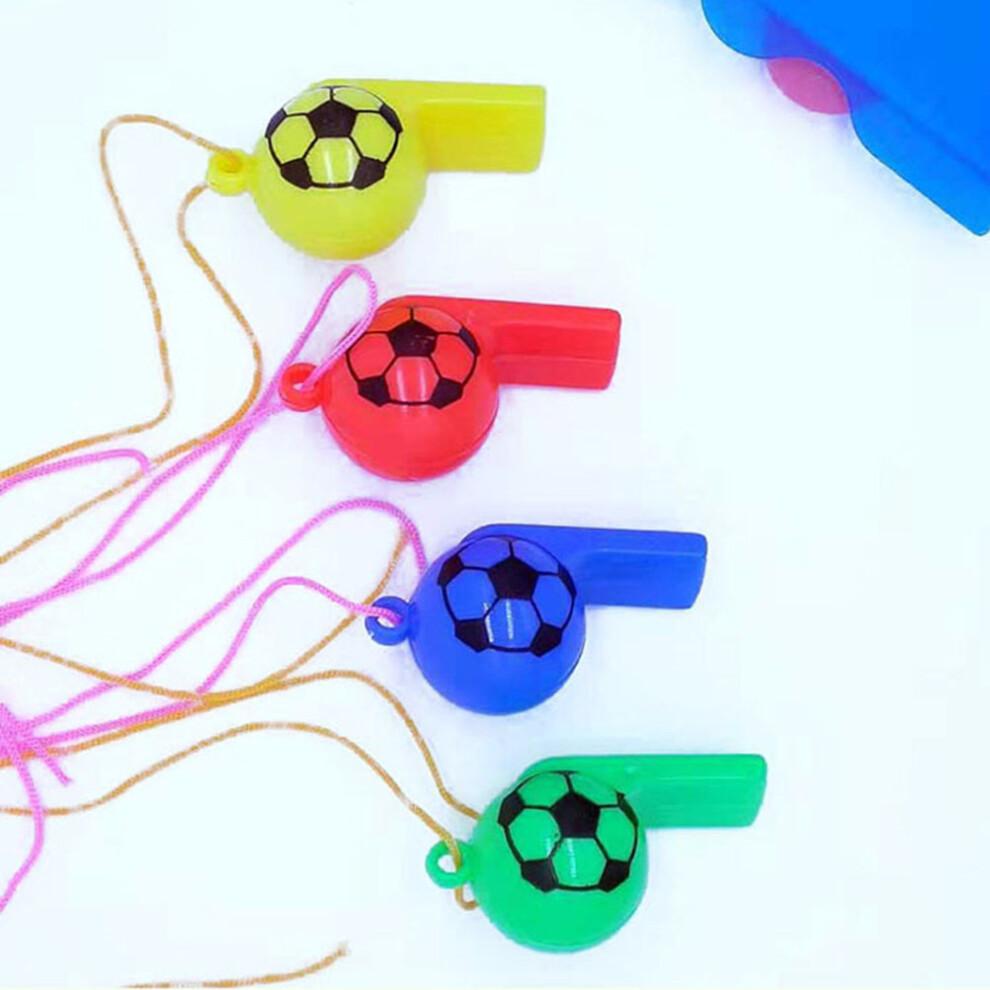 24set Whistle In Random Colors For Entertainment And Games