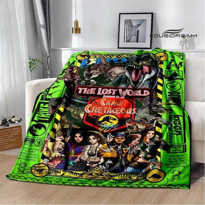 3D Jurassic Park Printing Blankets Warm Bed Blanket Soft Comfortable Blanket Home Travel Blanket Bed Linings Birthday Gift