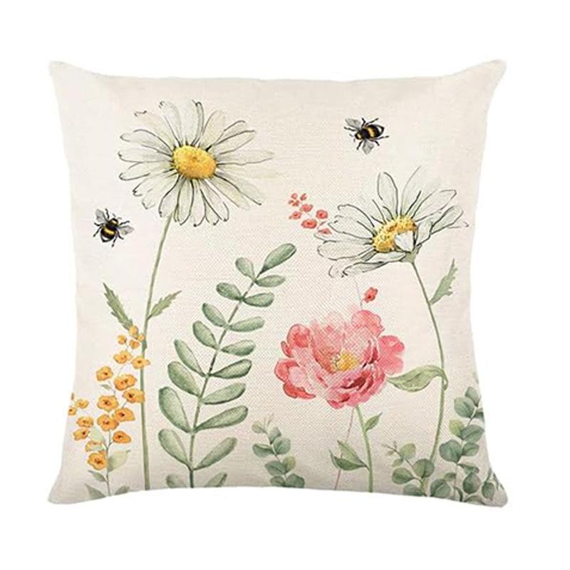

Summer Digital Printed Peach Skin Velvet Pillowcase, Home Pillow Cushion, Sofa Cushion 45 * 45 pillowcase