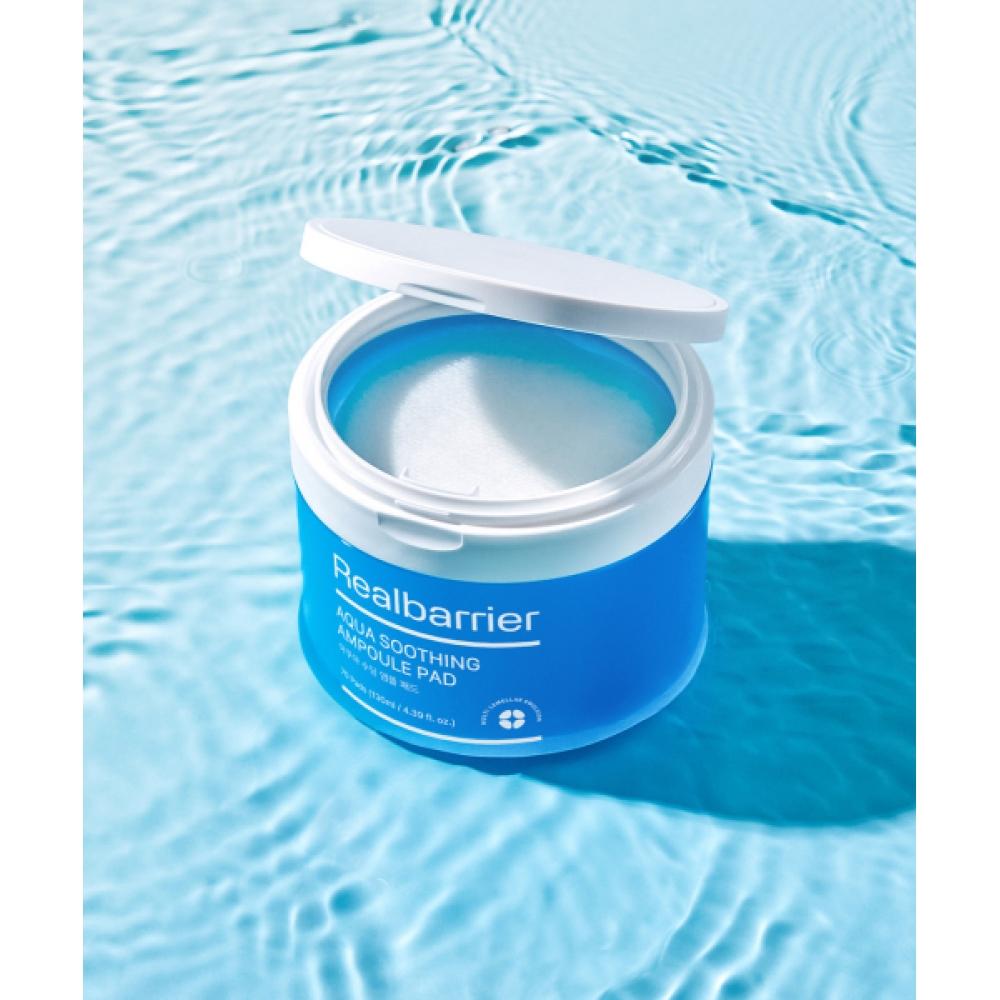 Real Barrier Aqua Soothing Ampoule Pad 70 Sheets NONE