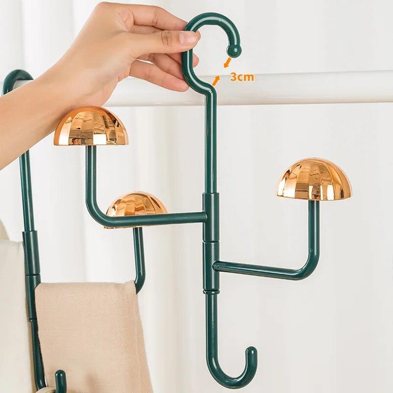 1 porte-chapeau multifonctionnel avec crochet, porte-chapeau créatif à suspendre, support de rangement pour finition de chapeau, pour crochet, écharpe, sac