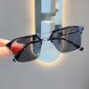 Office Eye Protection Discoloration Ultra-lightweight Frame Anti-Blue Color Lightweight Design Glasses Computer Goggles Oversized Eyeglasses