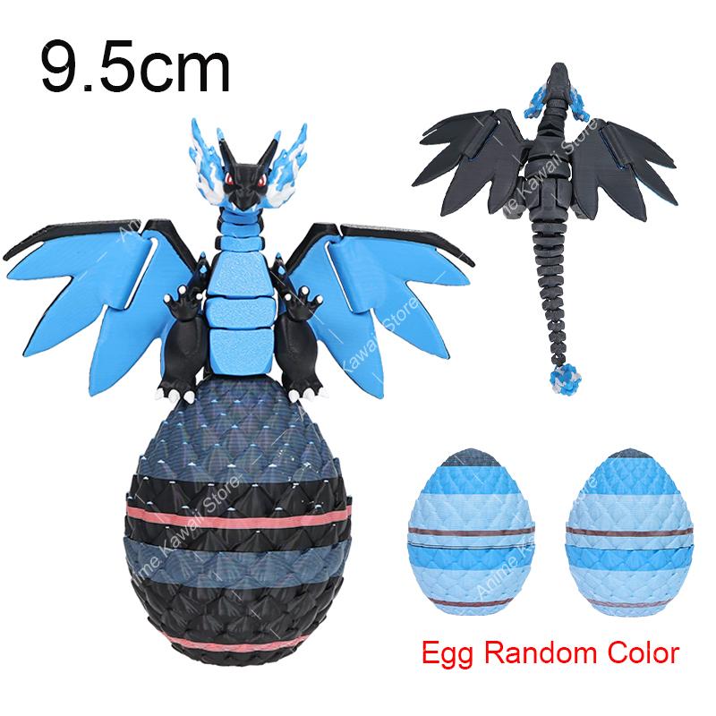 Charizard Xy Action Figure 3D Printed Gliscor Magikarp Morpeko Gengar Cartoon Character Desktop Statue Collectible Toy