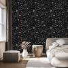 Black glitter wallpaper black, graphite, gray and light gray 50x1000