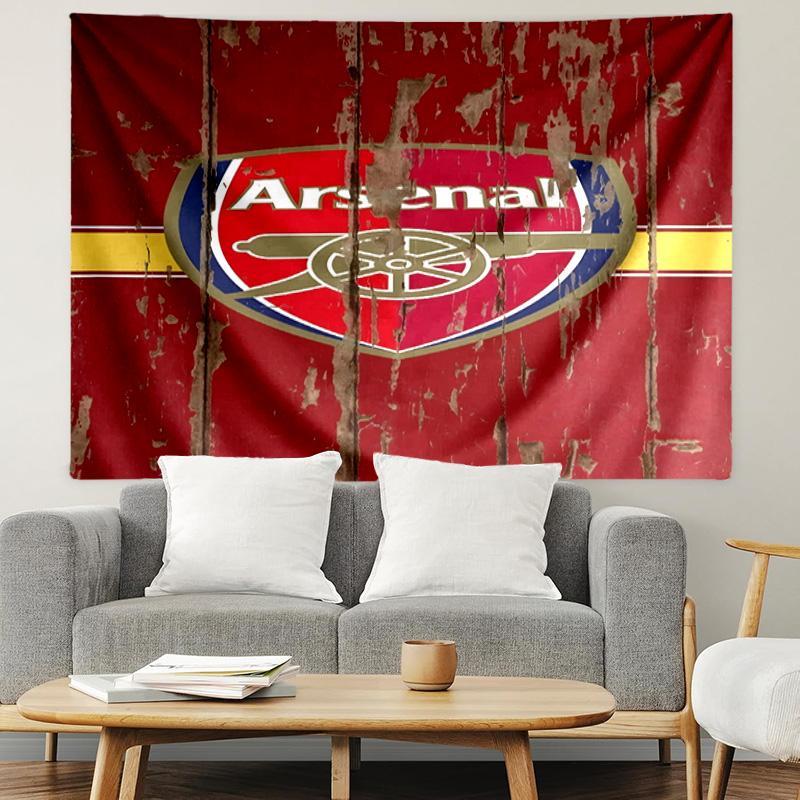 Football F.C Print Tapestry, Lightweight Wall Hanging, for Bedroom, Dorm, Living Room, Home Art Decor - Birthday Christmas Gift for Friends