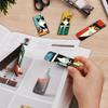 5pcs Cartoon Cat Magnetic Bookmarks Set Colorful Artistic Page Markers for Book Lovers Students & Reading Enthusiasts