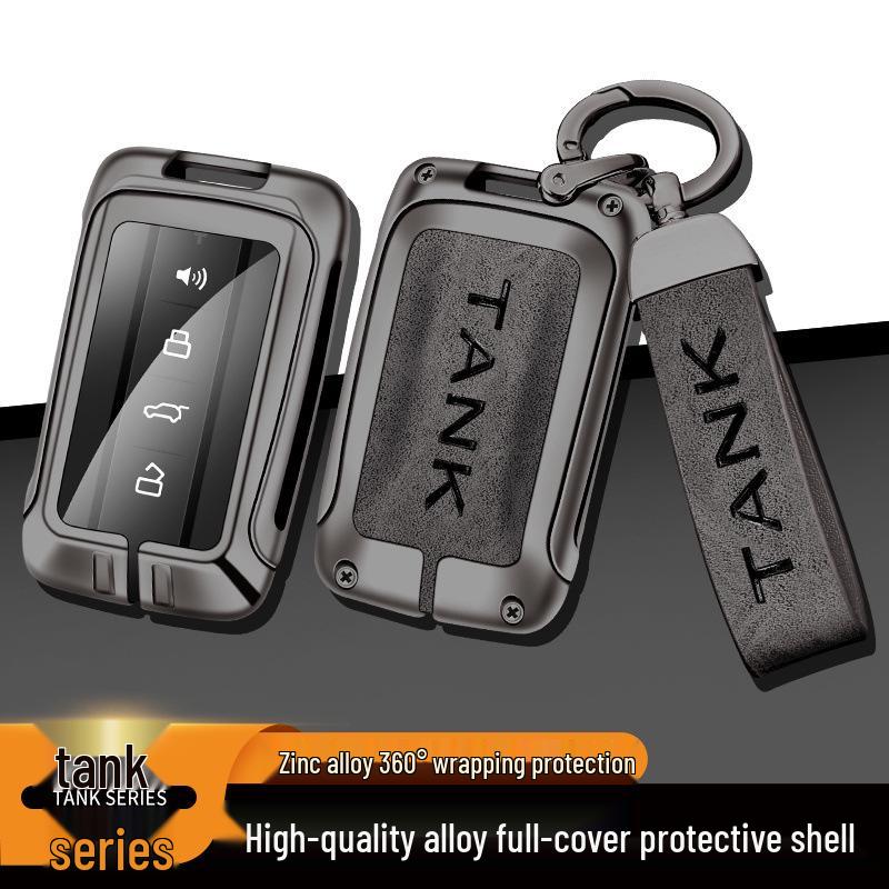 TANK 300 Key Case - New Logo for Challenger, Conqueror, Cyber, Wey, 500