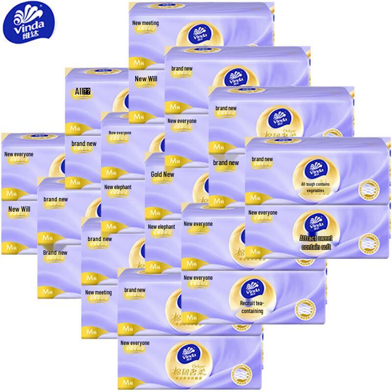 Vinda Luxurious Soft 3-Ply Facial Tissues