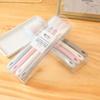 Macaron Bamboo Charcoal Toothbrush Set: 4 Large-Head, Ultra-Soft Bristle Brushes for Men & Women