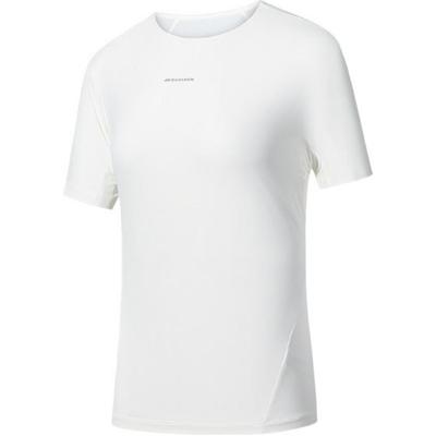 Champion Outdoor Series Breathable Comfortable Moisture-Wicking Simple Slim Fit Short Sleeve T-Shirt Women T-Shirts Paper-White 162520111-1