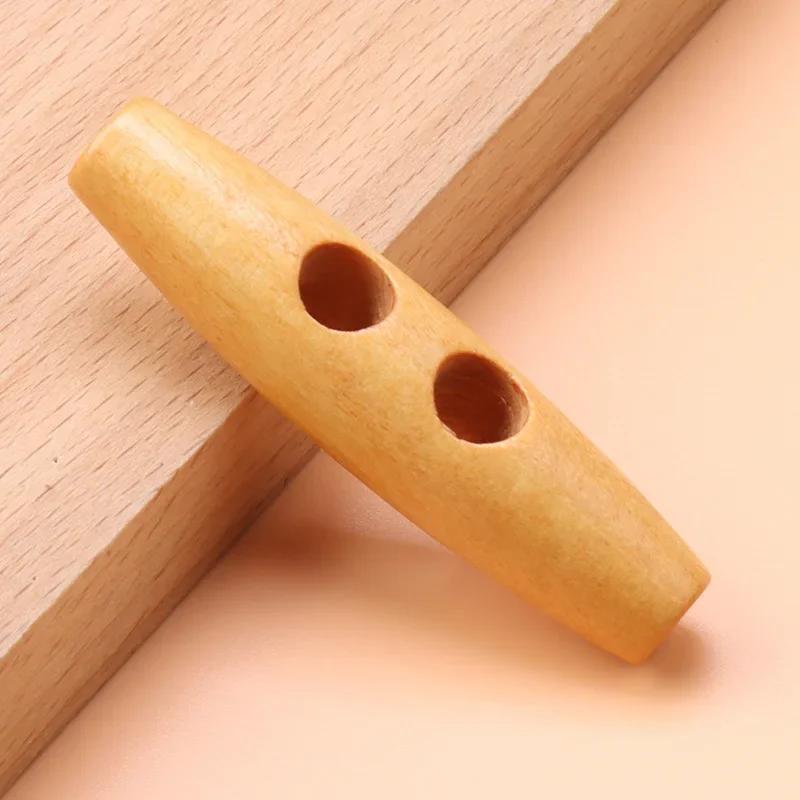 10 Stück Holzhorn-Schnallen Damen-Windmantelknöpfe Schöne Trendige Knöpfe DIY Bekleidung Nähzubehör