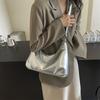 Simple Pleated Bag Chain Tote Commuter Tote Bag Women's Premium Shoulder Underarm Bag