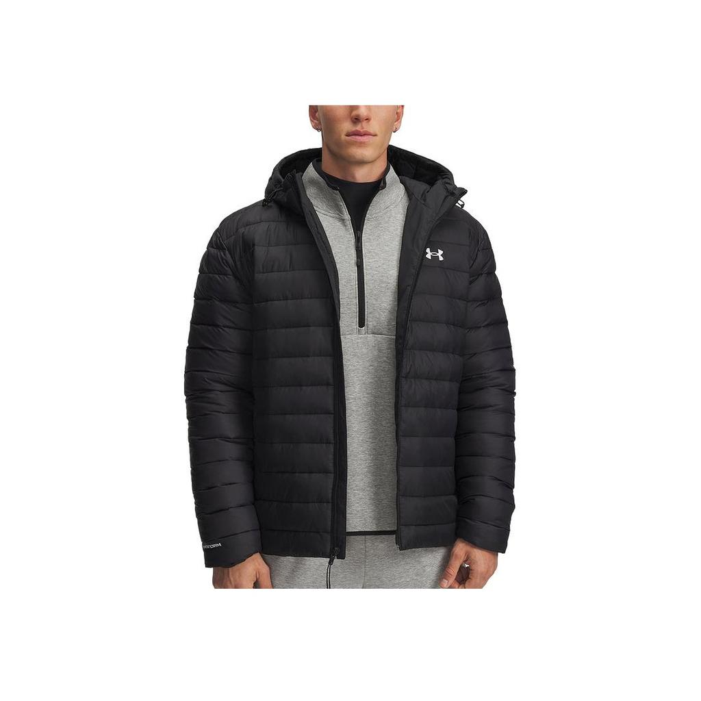 Under Armour Hooded Zip-Up Woven Warm Jacket Men Jackets 6006363-001