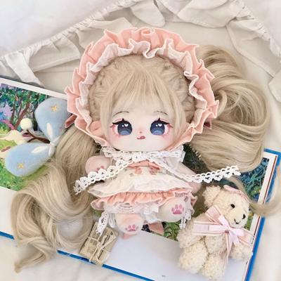 Poupée en coton de 20 cm, robe nue, vêtements pour bébé, peluche, personnages, jouets, cadeaux de Noël