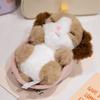 Sleeping Animal Basket Plush Toy Cute Cartoon Koala Rabbit Puppy Doll Children