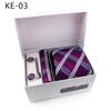 Men'S Tie Gift Box 6-Piece Set Tie Pocket Towel Scarf Cuff