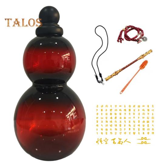 

Бутылка для воды из тыквы 28 унций Тритановая спортивная фляжка с ремешком на талию веревка чашка кисть подвеска DIY наклейка не содержит бисфенол А герметичный многоразовый контейнер для напитков красный