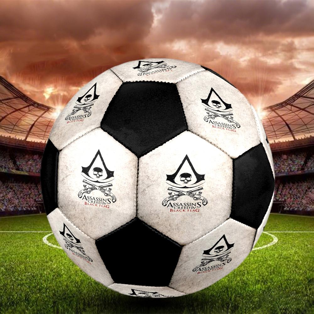 Assassin's Creed Theme Size 5 Soccer Ball, Suitable for Both Indoor and Outdoor Matches, a Gift Suitable for Everyone.