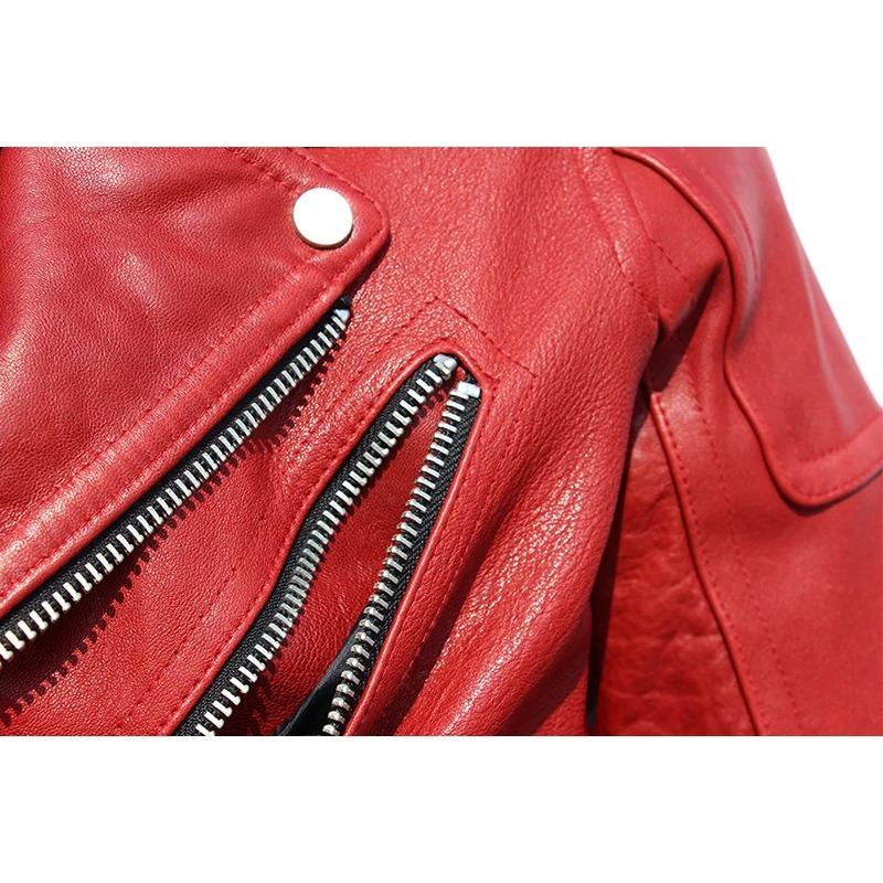 Chinese Size Soft Thick Sheepskin Genuine Leather Jacket Men Motocycle Biker Jackets Men Leather Jacket Riding Coat Winter Clothes Autumn