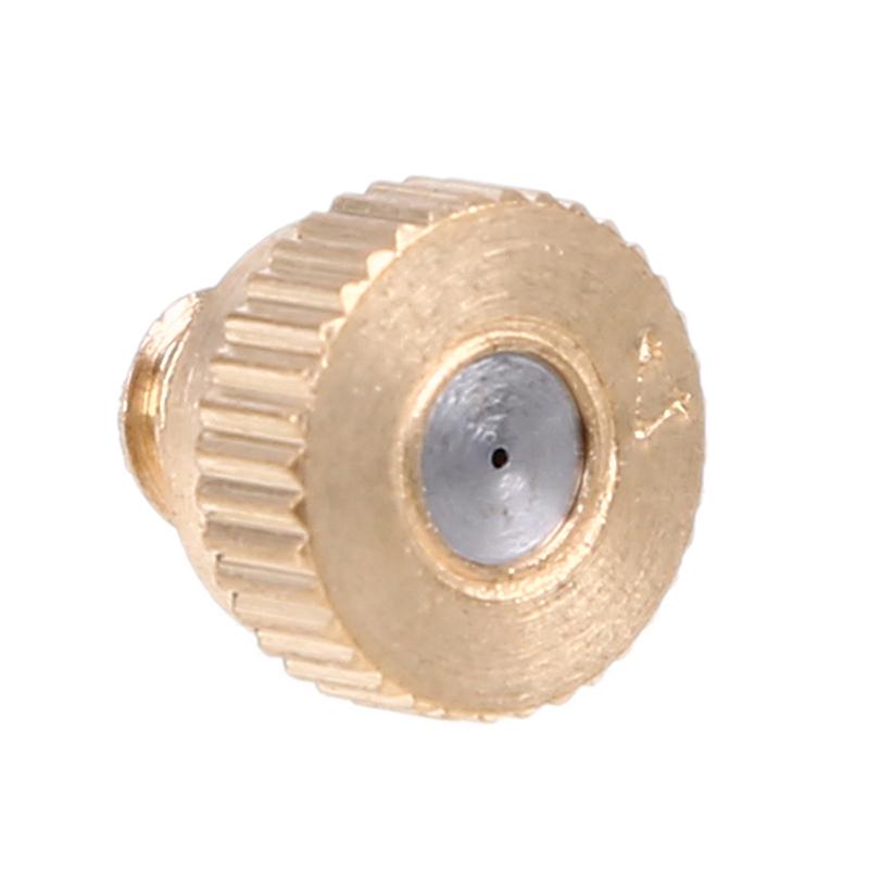 Low Pressure Atomizing Misting Brass Nozzle Cooling Water Fog Sprayer System for Garden Watering Adjustable Water