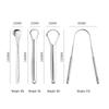 Stainless Steel Tongue Scraper & Coating Cleaner for Fresh Breath