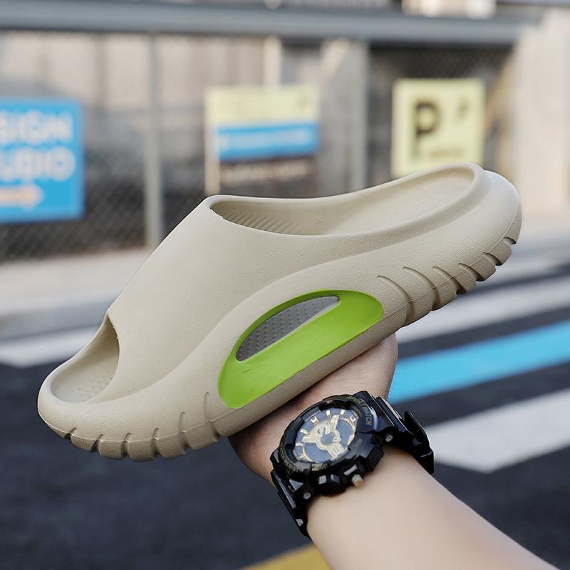 

Мужские кокосовые сандалии: Трендовые мягкие шлепанцы на толстой подошве для летних мероприятий на открытом воздухе. 44-45