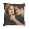 The Twilight Saga Movie Pillowcase Printed Polyester Cushion Cover Decorative Pillow Case Cover Home Square 45*45Cm