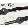 1pc Adjustable Men Eyeglass Straps, Women'S Elastic No-Tail Eyeglass Straps, Soft And Smooth Eyeglass Strap