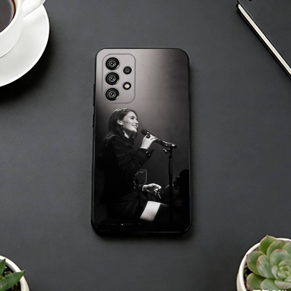 Sienna Spiro S-Singer Phone Case For Samsung S25,S24,S21,S22,S23,S30,Ultra,S20,Plus,Fe,Soft Silicone Black Cover