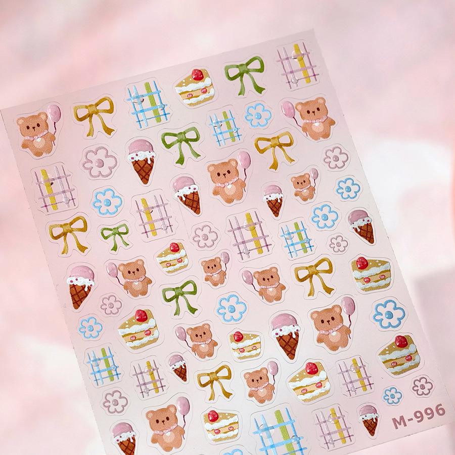 

Magico Ferrite M-996 Самоклеящиеся Тонкие Прозрачные Наклейки для Ногтей - Серия Желейный Клей