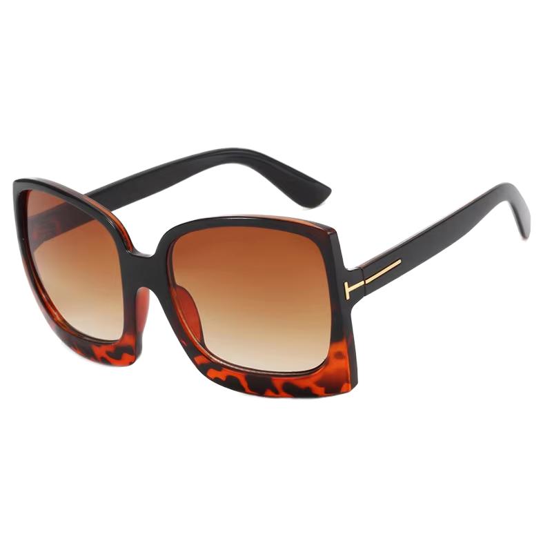Fashion Trend Oversized Square Women's Sunglasses Daily Vacation Atmosphere Casual Accessories