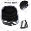 Stylish Appearance Chrome Black Grille ABS Material