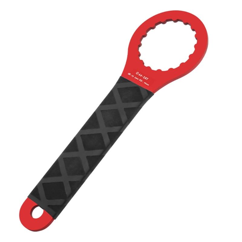 

Precisions Bicycles Bottom Bracket Wrench Bikes Maintenance Tool with Rubber Handle Grip, Cycling Bottom Bracket Spanner
