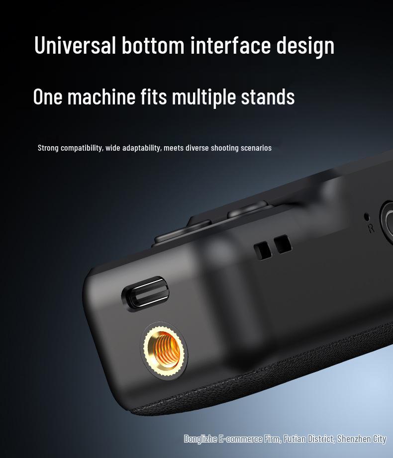 New Anti-Shake WiFi Sports Camera Handheld Recorder with Vlog Strap for Cycling