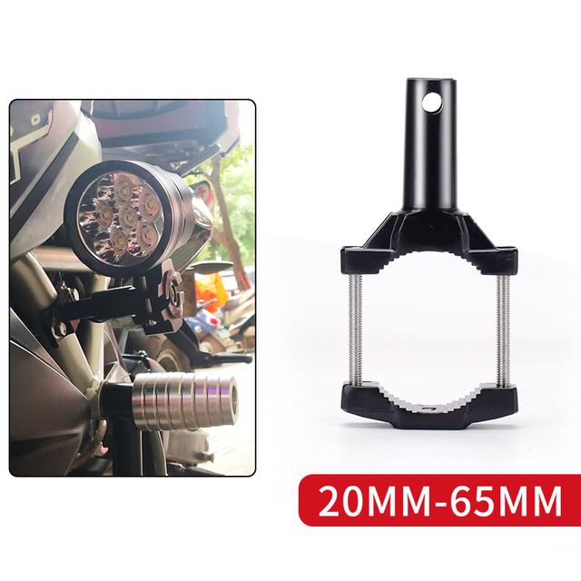 

Универсальный кронштейн для крепления на мотоциклетный бампер, модифицированная стойка фары, кронштейн-держатель для удлинительной штанги прожектора