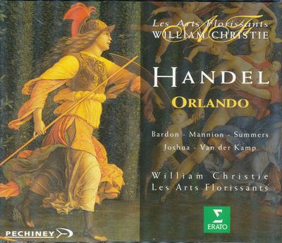 CD GEORGE FRIDERIC HANDEL, WILLIAM CHR - Handel: Orlando 0070630146362 Erato 1996 Japan Classical Used