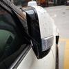 ABS Black Side Door Mirror Cover Rain Visor Guard Fit For Nissan Patrol Y62 Armada Infiniti QX80 QX56