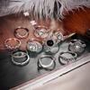 Passende Ringe für Frauen Bohemian Fashion Schmuck Fidget Ring Set Bagues Ringe Ringe für Mädchen Anillos Accessoires Schmuck