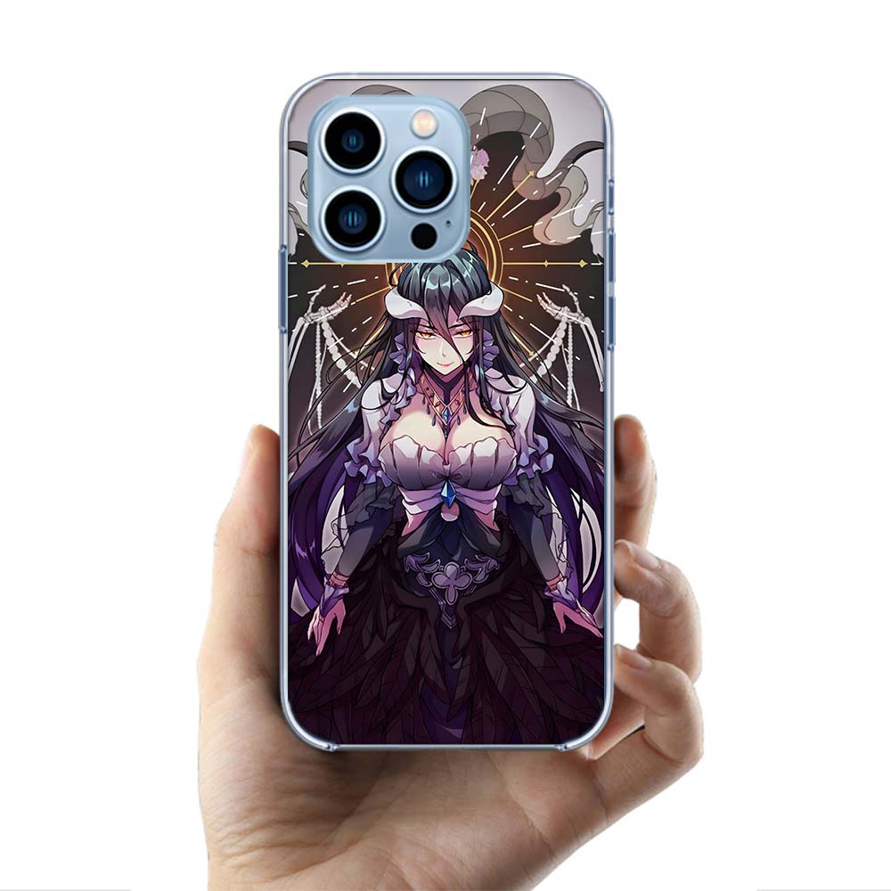 Albedo Overlord Cases Phone Case For Iphone 17E 16E 17 Air 16 Pro Max 15 Pro 14 Plus 11 13 12 Mini Cover Cases Compatible with S