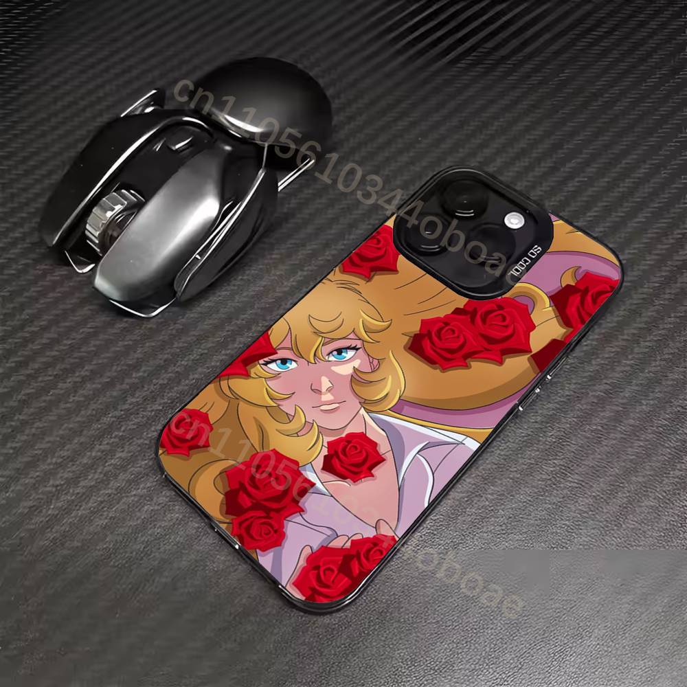 Rose of V-Versailles Lady Oscar Phone Case For iPhone 17,16,15,14,13,12,11,Pro,Max,Plus Shockproof Cover
