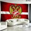 FC Spartak Moscow Wall Tapestry Aesthetic Wall Hanging Printed Fabric Blanket Decorative Tapestries for Bedroom Living Room Home Decor